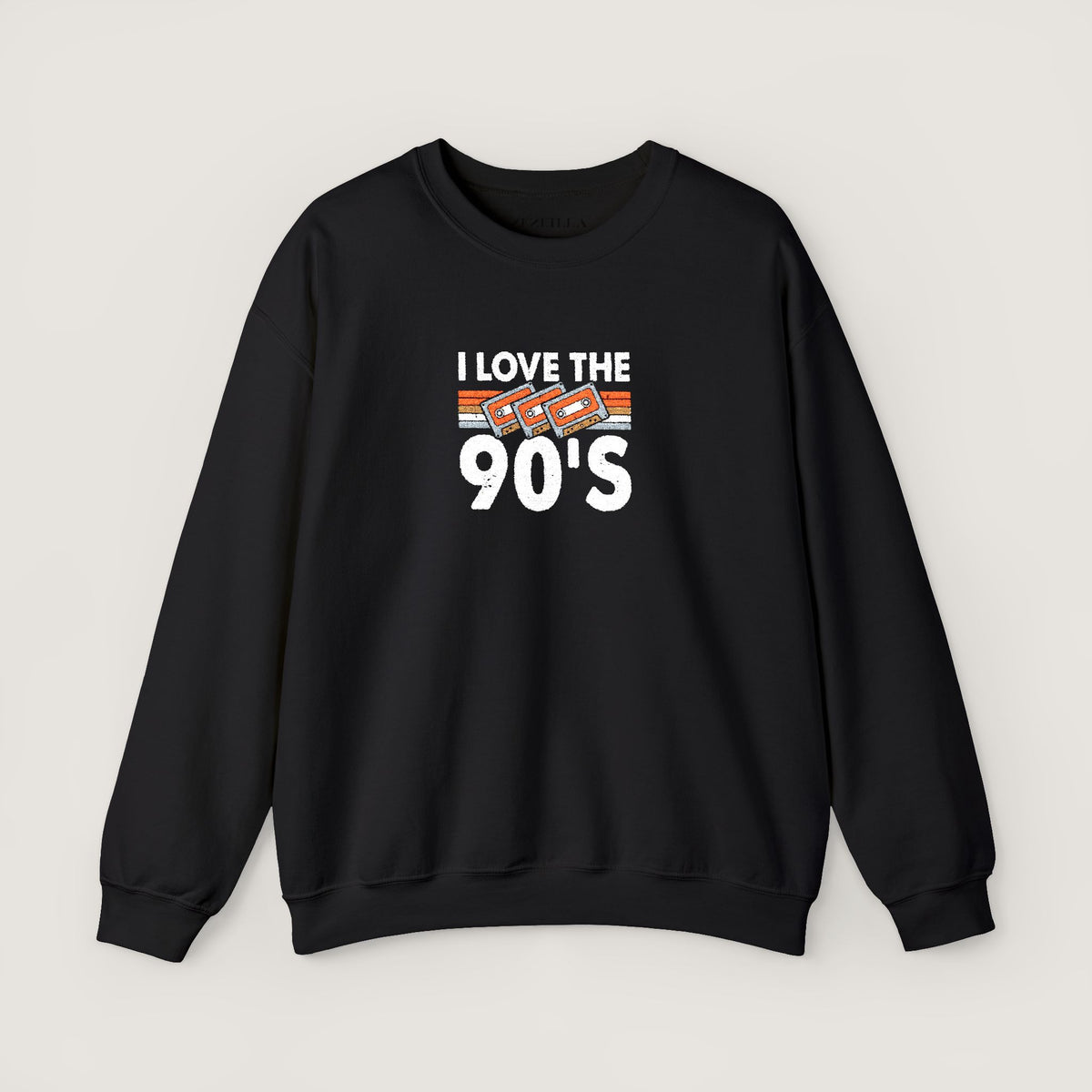 I Love The 90’s Nakışlı Oversize Sweatshirt